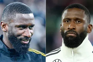 Rufiger ở tuyển Đức (trái) và ở Real Madrid (phải)