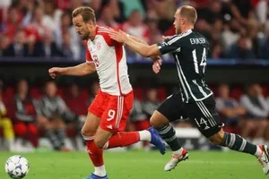 Harry Kane (Bayern) vượt qua Eriksen (Man United) ở trận lượt đi