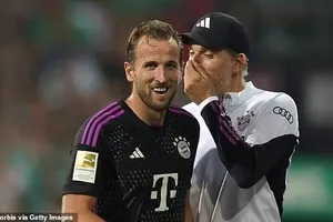 Harry Kane rất thân thiết với HLV Thomas Tuchel ở Bayern