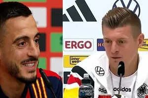 Joselu (Tây Ban Nha) và Toni Kroos (Đức)
