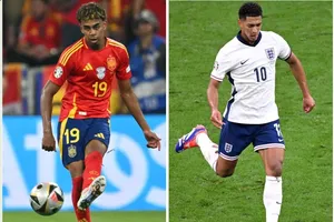 Lamine Yamal (Tây Ban Nha) và Jude Bellingham (Anh)