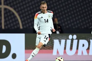 Maximilian Beier trong màu áo tuyển Đức ở EURO 2024