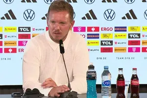 HLV Julian Nagelsmann phát biểu trong cuộc họp báo trước trận Hungary