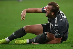 Harry Kane không có cú sút trúng khung thành Bayer Leverkusen