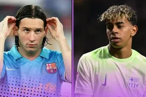 Leo Messi (19 tuổi) và Lamine Yamal (17 tuổi) khi ghi 20 bàn cho Barcelona
