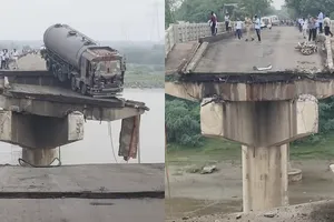 Hiện trường vụ tai nạn. Ảnh: EXPRESS