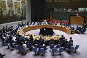 Quang cảnh cuộc bỏ phiếu ngày 18-9 của HĐBA LHQ. Ảnh: TIMES OF ISRAEL 