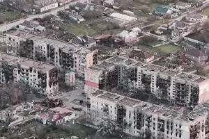 Thành phố Oleshky, tỉnh Kherson, miền Nam Ukraine. Ảnh: THE MOSCOW TIMES