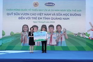 Nhiều thú vị  với chương trình Sữa học đường