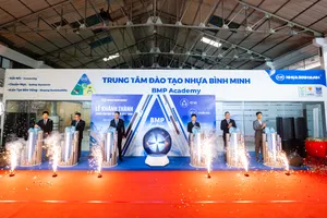 Công ty Cổ phần Nhựa Bình Minh vừa đưa vào hoạt động trung tâm đào tạo BMP Academy. Ảnh Minh Xuân