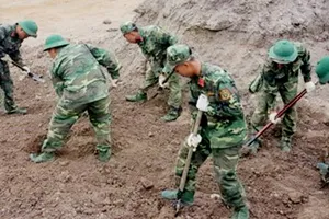 Tìm kiếm hài cốt liệt sĩ