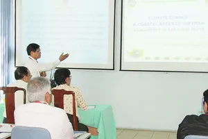 Hội thảo biến đổi khí hậu và môi trường vùng ven biển 2018