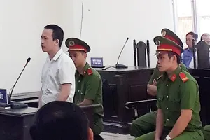 Bị cáo Trần Trọng Luận tại phiên tòa