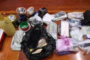 Tang vật thu giữ tại hiện trường