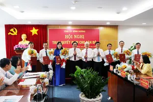 Bình Dương: Điều động, bổ nhiệm nhiều cán bộ chủ chốt