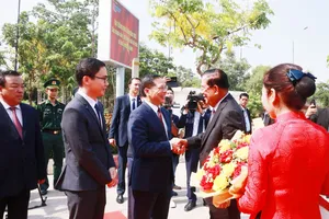 Lãnh đạo Chính phủ đón đoàn đại biểu cấp cao Vương quốc Campuchia