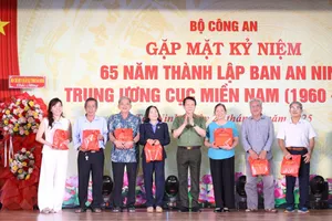 Kỷ niệm 65 năm Ngày thành lập Ban An ninh Trung ương Cục miền Nam