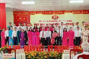 Đồng chí Nguyễn Thành Úy giữ chức Bí thư phường Thuận Giao (TPHCM)