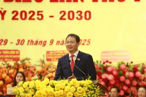 Bí thư Tỉnh ủy Đồng Nai Vũ Hồng Văn phát biểu bế mạc Đại hội