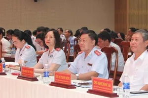 Các đại biểu dự Hội nghị công bố quyết định thanh tra. Ảnh: BĐN