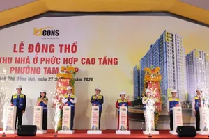 Tập đoàn Bcons động thổ dự án 2.800 căn hộ ở trung tâm đô thị Đồng Nai