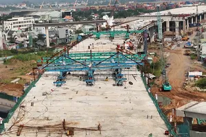 Thi công xuyên lễ tại các công trình trọng điểm ở TPHCM