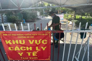 Phong tỏa một phần phường An Lạc, quận Bình Tân