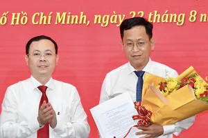 Đồng chí Trần Quốc Trung giữ chức Phó Trưởng Ban Nội chính Thành ủy TPHCM