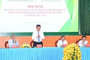 Huyện Bình Chánh hướng đến “đô thị phức hợp”, trung tâm dịch vụ đô thị cấp vùng