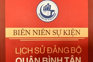 Quận Bình Tân ra mắt bộ sách Biên niên sự kiện lịch sử Đảng bộ quận