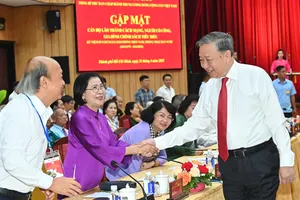 Tổng Bí thư Tô Lâm gặp mặt cán bộ lão thành cách mạng