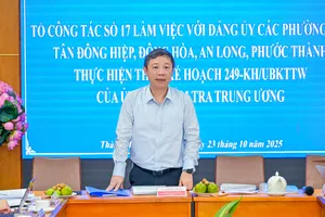 Trưởng Ban Tuyên giáo và Dân vận Thành ủy TPHCM: Ưu tiên đầu tư xây dựng trường lớp