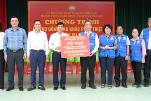 TPHCM hỗ trợ 20 tỷ đồng để tỉnh Thái Nguyên khắc phục thiệt hại do bão lũ