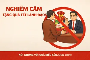 Thành ủy TPHCM nghiêm cấm việc dùng công quỹ biếu, tặng quà tết cho lãnh đạo các cấp