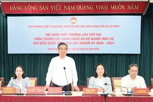 TPHCM lập danh sách sơ bộ 60 người ứng cử đại biểu Quốc hội