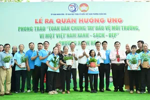 Phường kiểu mẫu ở TPHCM phát động phong trào chung tay bảo vệ môi trường