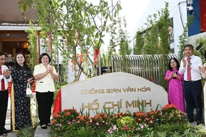 Phó Bí thư Thành ủy TPHCM Văn Thị Bạch Tuyết dự khánh thành Không gian văn hóa Hồ Chí Minh