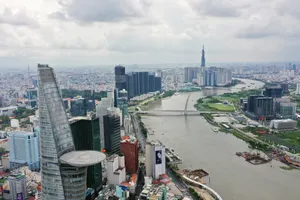 Không gian đô thị hiện đại dọc sông Sài Gòn, phường Sài Gòn, TPHCM