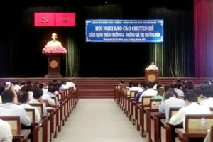 Hội nghị báo cáo chuyên đề “Cách mạng Tháng Mười Nga - Những giá trị trường tồn”