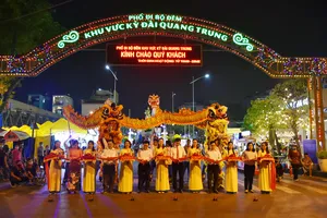 Ra mắt Phố đi bộ đêm quận 10