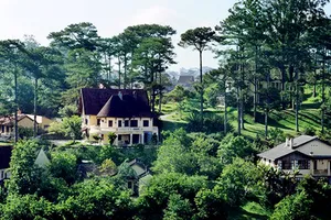 Một góc đô thị xanh Đà Lạt (tỉnh Lâm Đồng)