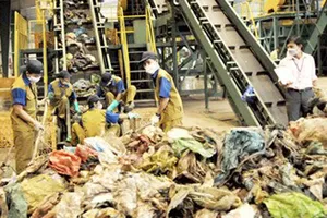 Tháng 10, Hà Nội khởi công nhà máy xử lý rác công suất 4.000 tấn/ngày