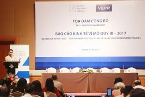 Quang cảnh buổi tọa đàm. Ảnh VEPR