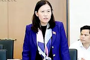 Chủ nhiệm Ủy ban Tư pháp Lê Thị Nga