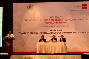 TS Hồ Đức Phớc, Tổng Kiểm toán Nhà nước phát biểu khai mạc Hội thảo 