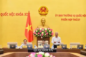 Lãnh đạo Quốc hội chủ trì phiên họp 