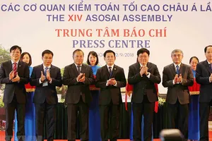 Khai trương Trung tâm Báo chí và họp báo về Đại hội ASOSAI 14  ​