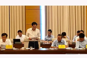 Phó Tổng Thanh tra Chính phủ Trần Ngọc Liêm cho biết phát biểu tại phiên họp