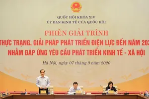 Toàn cảnh phiên giải trình 