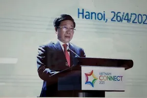 Phó Thủ tướng Phạm Bình Minh phát biểu tại Diễn đàn. Ảnh: QUANG PHÚC  